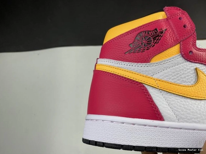 High 1 Fusion Red 555088-603 Jordan Air OGLight 0716